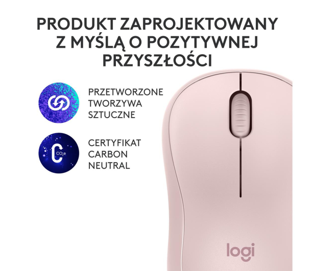 LOGITECH M240 Silent (różowa) 910-007121 - 1145828 - zdjęcie 10